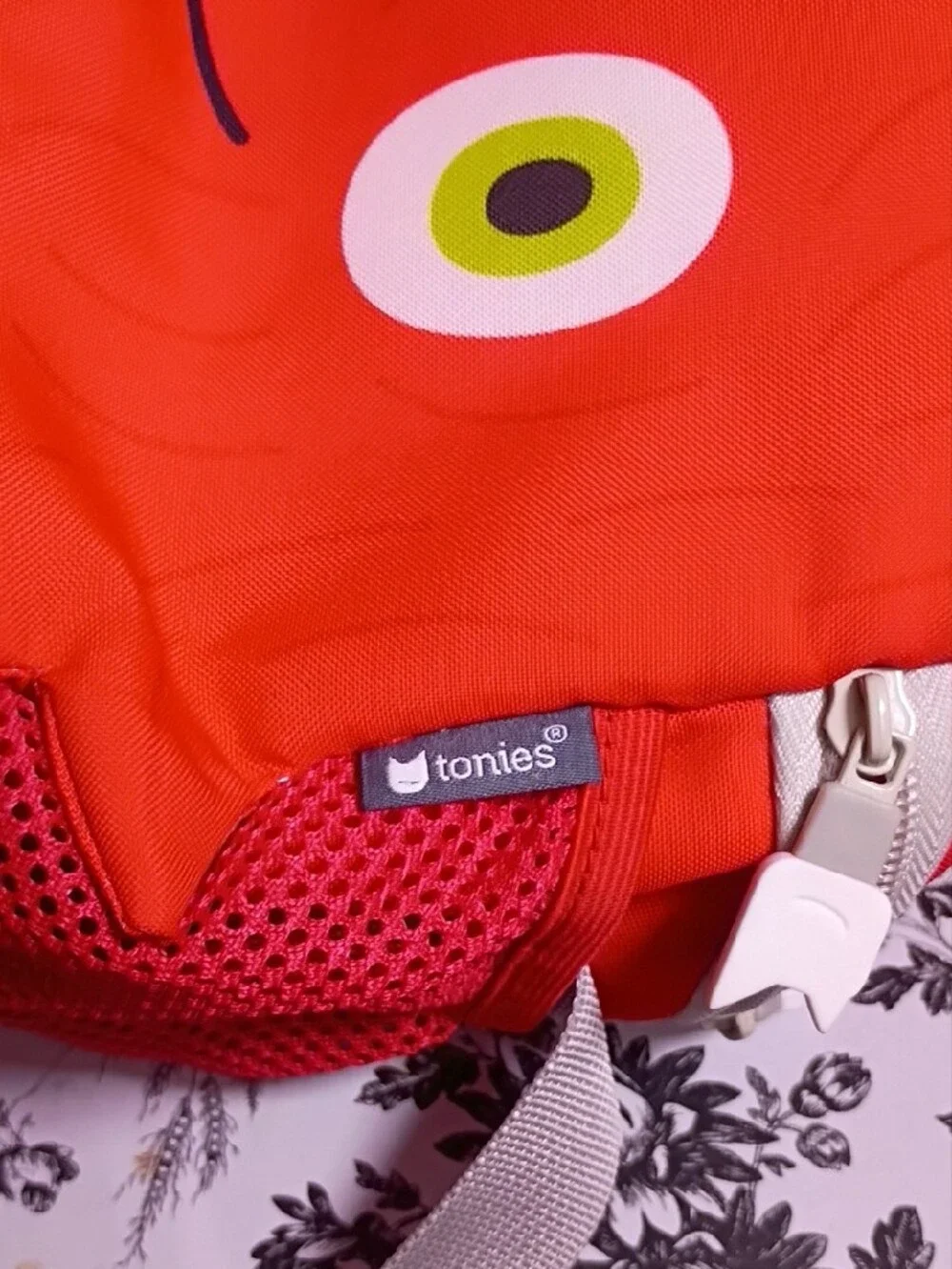 Tonies Red Monster Kids Character Bag — Playful Monster Design